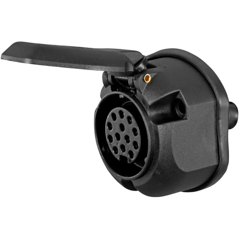 288957 - HELLA 8JB 005 949-001 Prizë - 12V - 13-pin - Prizë: Kontakt me vidë - e zezë