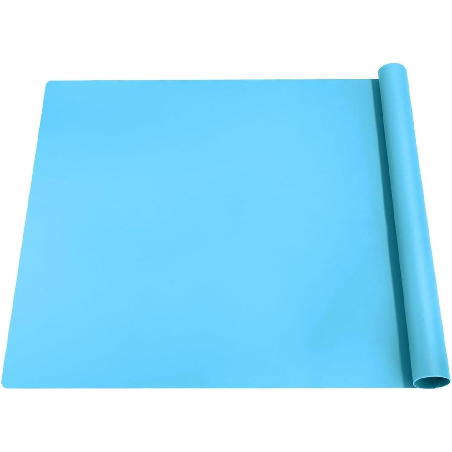 258140 - DeJivsin Qilim i Madh Silikoni 70x50cm, Blu Deti, Jo-Ngjitës, Qilim Pikture për Fëmijë