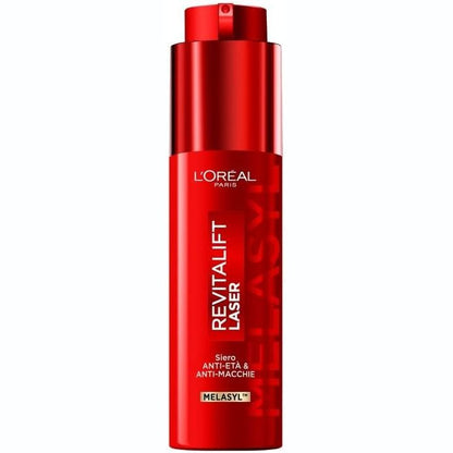 290016 - L'ORÉAL PARIS Revitalift Laser Melasyl Serum Kremi Anti-Plakje, 50 ml, me Veprim të Trefishtë për Rrudha, Njolla të Errëta dhe Shkëlqim, me Vitaminë C dhe Niacinamidë