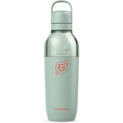 293024 - SODASTREAM Shishe uji me gaz e ripërdorshme Fizz & Go, 710ml, e përputhshme me pajisjet SodaStream, Jeshile menteje
