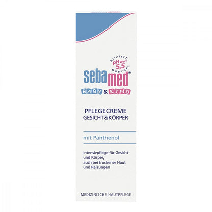 318939 - SEBAMED Krem për kujdesin e foshnjave dhe fëmijëve për fytyrën dhe trupin, 75 ml
