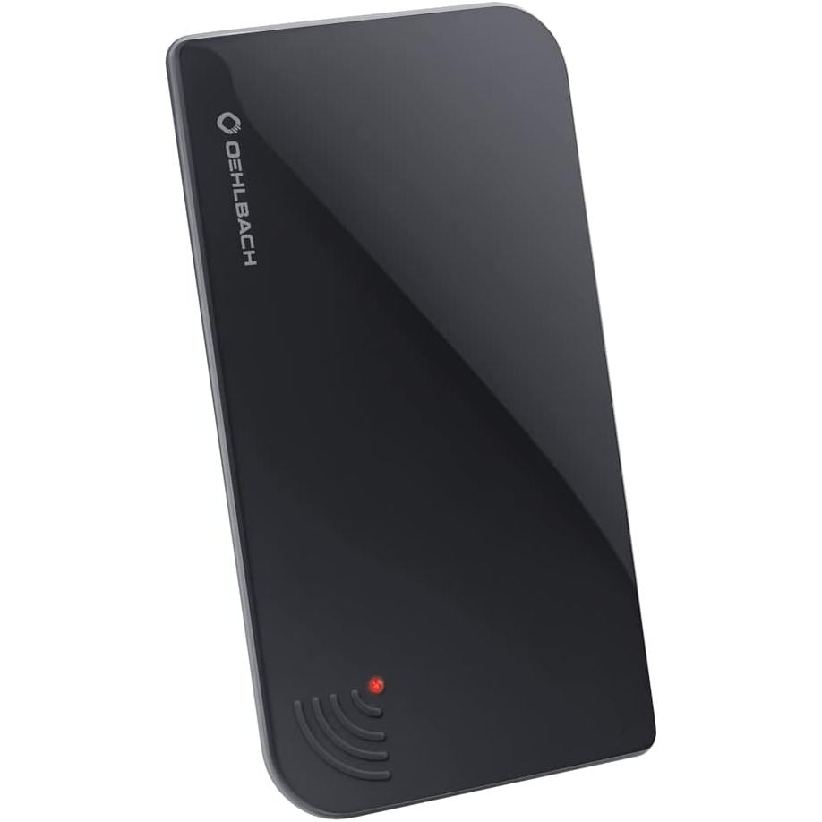 276419 - OEHLBACH Antenë Scope Vision 5G DVB-T2 HD - Antenë Dixhitale e Brendshme - Amplifikator Aktiv DVB-T2 - me Filtër 5G - E Zezë