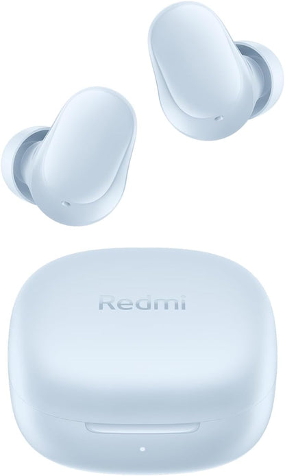 320448 - REDMI - Buds 6 Play - Kufje në vesh, jetëgjatësi baterie 36 orë, altoparlantë dinamikë 10 mm, anulim zhurme AI, Bluetooth 5.4, karikim i shpejtë