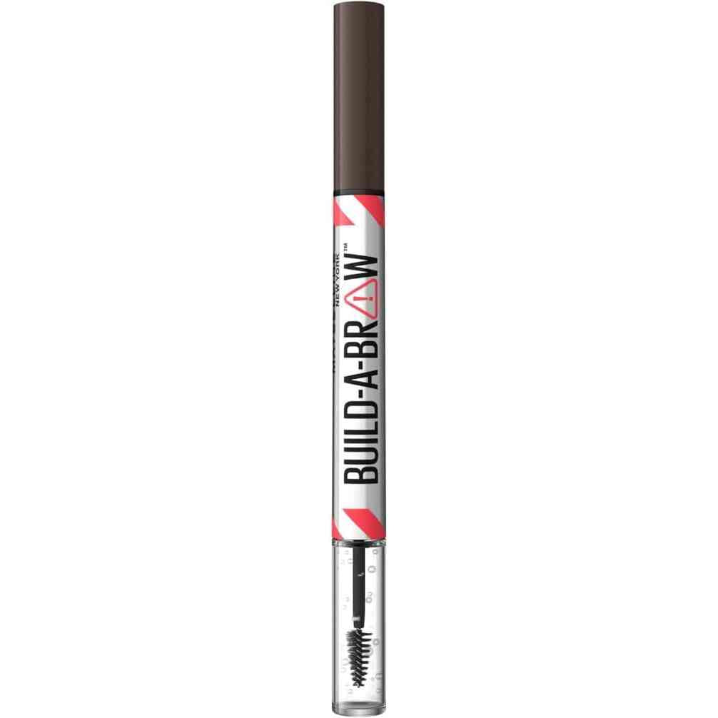 311958 - MAYBELLINE NEW YORK Stilolaps dhe xhel për vetulla 2 në 1, Ngjyra: Kafe e thellë, Qëndron deri në 24 orë, Rezistente ndaj ujit, Formulë vegane