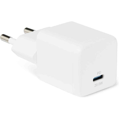 309264 - AMAZON BASICS Karikues muri USB-C, 20W, 1 portë PD 3.1, Teknologji Nano-GaN, i bardhë