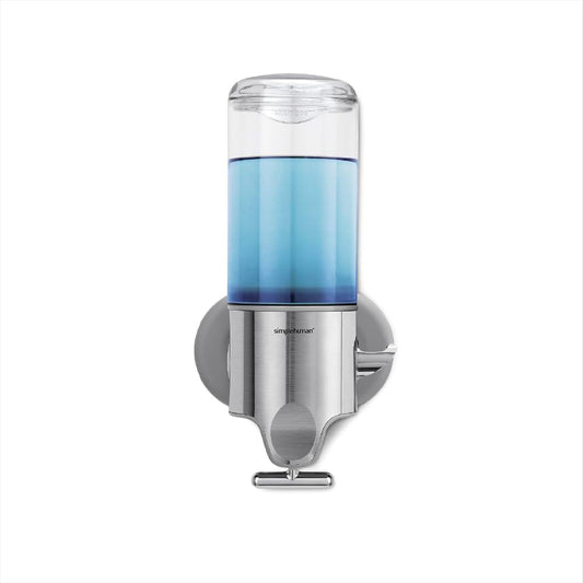 221357 - SIMPLEHUMAN Pompë e Vetme Muri BT1034, Kapacitet 444ml, Dispenser Sapuni i Montuar në Mur, Çelik Inox i Lëmuar