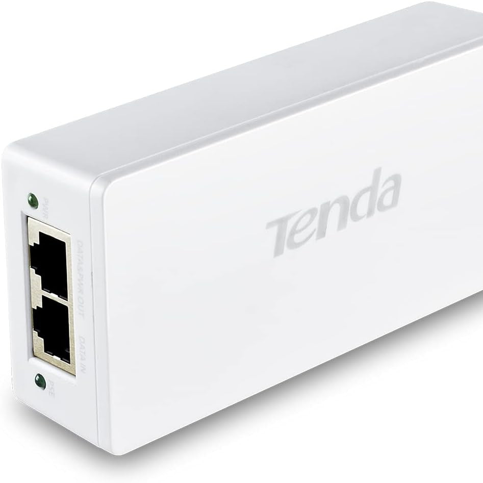 268792 - Tenda Injektor PoE Gigabit IEEE 802.3af/at, 30W, Furnizim me energji PoE 10/100/1000 Mbps, Distancë deri në 100m, Rrjet i Zgjerueshëm pa Priza (POE30G-AT)