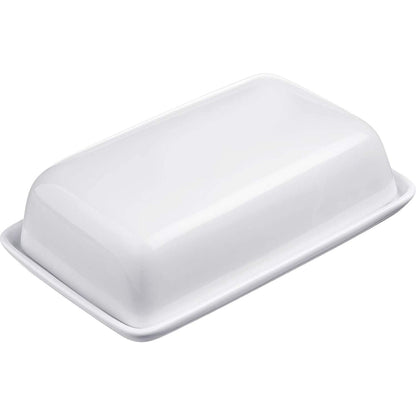 263250 - WESTMARK Butterdose, Dekorativ, Gjatësia: 18.5 cm, Keramik, Weiß, 20892260