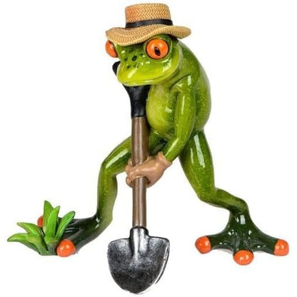 256715 - Formano Kopshtari i Mrekullueshëm Bretkosash me Lopatë, Froschhausen