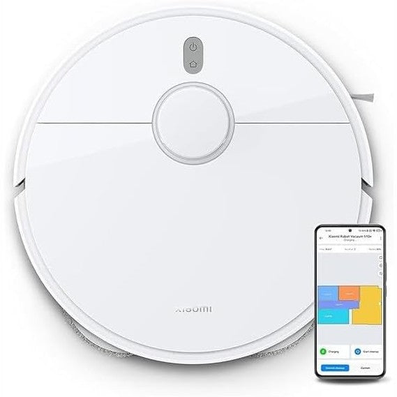 288053 - XIAOMI Robot Vacuum S10+ Robot Vacuum & Mop, Fuqi thithëse 4000Pa, Jetëgjatësi baterie deri në 120 minuta, Rezervuar pluhuri 450ml, Ujë 200ml, Zbulim inteligjent i qilimave, Navigim me lazer, Zbulim pengesash 3D