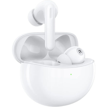 266173 - OPPO Kufje Enco Air2 True Wireless, Jetëgjatësi Baterie 24 orë, Karikim i Shpejtë, Bluetooth 5.2, Rreze 10 m, Kontrolle me Prekje, Anulim Zhurme, Android dhe iOS, IPX4, E Bardhë [Versioni Italian]