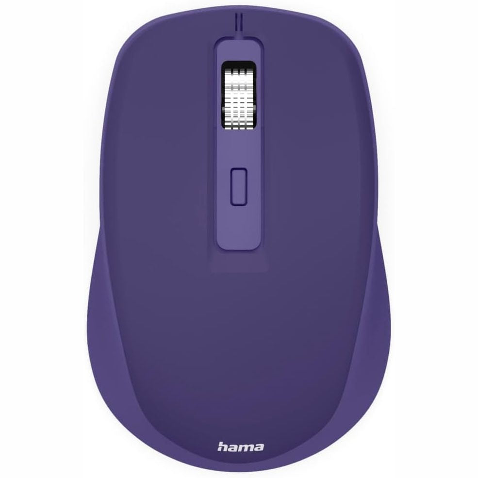 296036 - Hama Maus pa tel, Bluetooth/Radio, Maus optik Bluetooth për shumë pajisje pa zhurmë klikimi, 7 butona, 800/1200/1600 DPI, Asistent AI, Blu