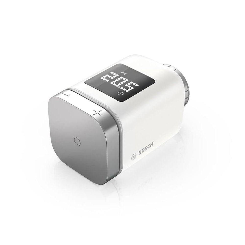 312730 - BOSCH Smart Home II, Termostati i Radiatorit, termostat inteligjent me funksion aplikacioni, i pajtueshëm me Amazon Alexa, Apple HomeKit, Google Home