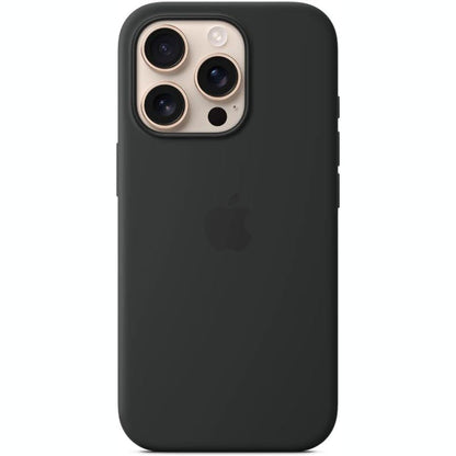 276386 - APPLE MBËSHTJELLËSE SILIKONI ME MAGSAVE PËR IPHONE 16 PRO, E ZEZË