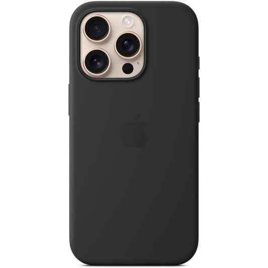 276386 - APPLE MBËSHTJELLËSE SILIKONI ME MAGSAVE PËR IPHONE 16 PRO, E ZEZË