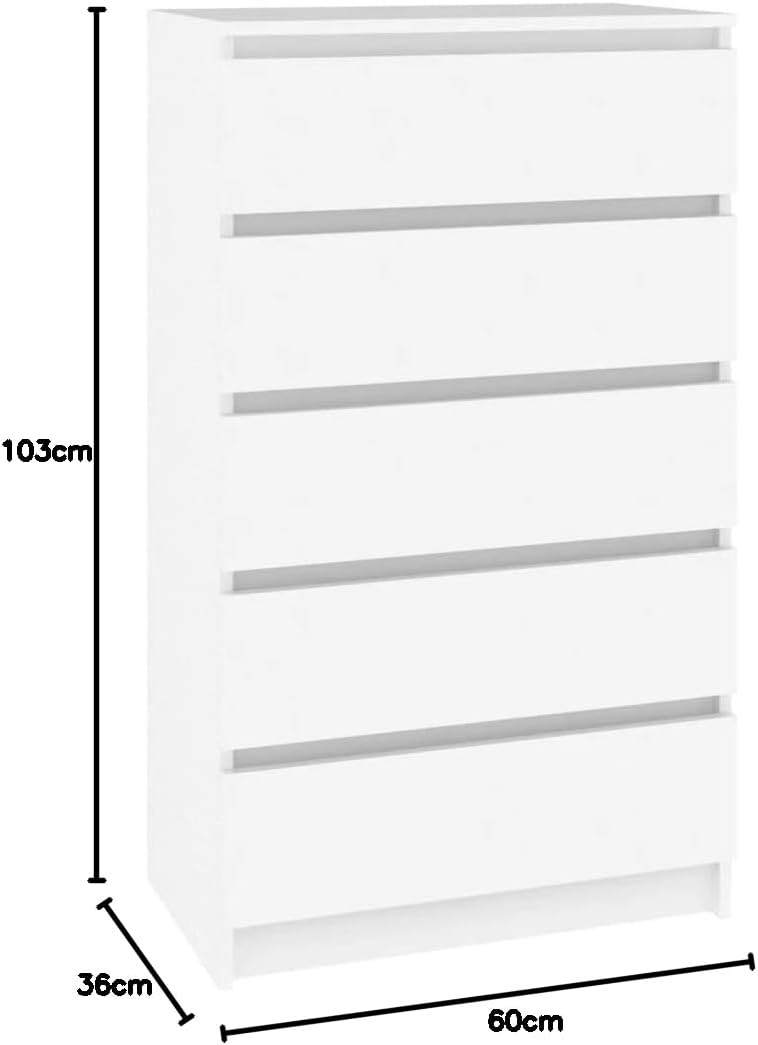 270045 - vidaXL Kabinet me Sirtarë 60x36x103 cm – i Bardhë, me bazë druri