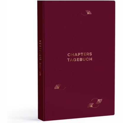 309046 - Ditari i Vertellit - Kapituj - Libri i Mirënjohjes dhe Vetë-Reflektimit - E Kuqe Bordeaux