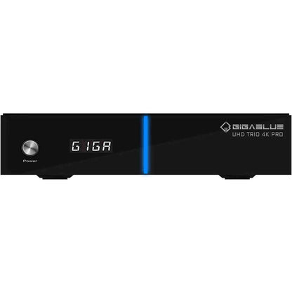 276086 - GigaBlue UHD Trio 4K PRO - Tuner Kombinues, W-LAN 1200Mbps, 1 x Tuner DVB-S2X, 1 x Tuner DVB-C/T2, schwarz