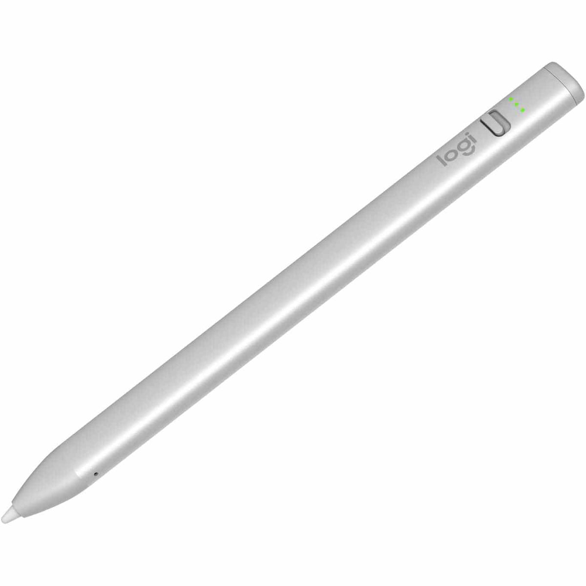 305142 - LAPS DIXHITAL LOGITECH CRAYON PËR IPAD (IPAD ME PORTA USB-C) ME TEKNOLOGJINË APPLE PENCIL, PRECIZION PIKSELËSH PA VONESË DHE NJË MAJË DINAMIKE INTELIGJENTE ME KARIKIM TË SHPEJTË NËPËRMJET USB-C - ARGJEND