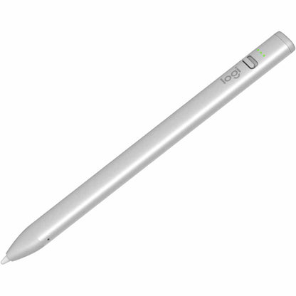 305142 - LAPS DIXHITAL LOGITECH CRAYON PËR IPAD (IPAD ME PORTA USB-C) ME TEKNOLOGJINË APPLE PENCIL, PRECIZION PIKSELËSH PA VONESË DHE NJË MAJË DINAMIKE INTELIGJENTE ME KARIKIM TË SHPEJTË NËPËRMJET USB-C - ARGJEND