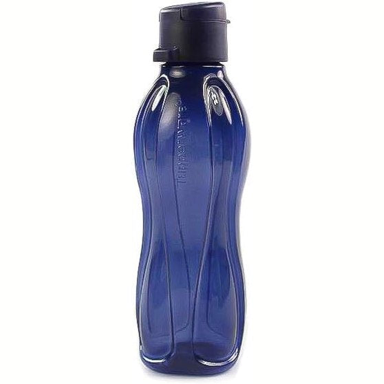 195764 - TUPPERWARE Shishe Eco për Pije me Mbyllje me Klip, Kapacitet 500 ml, Kod 35344, Ngjyra Blu e Errët
