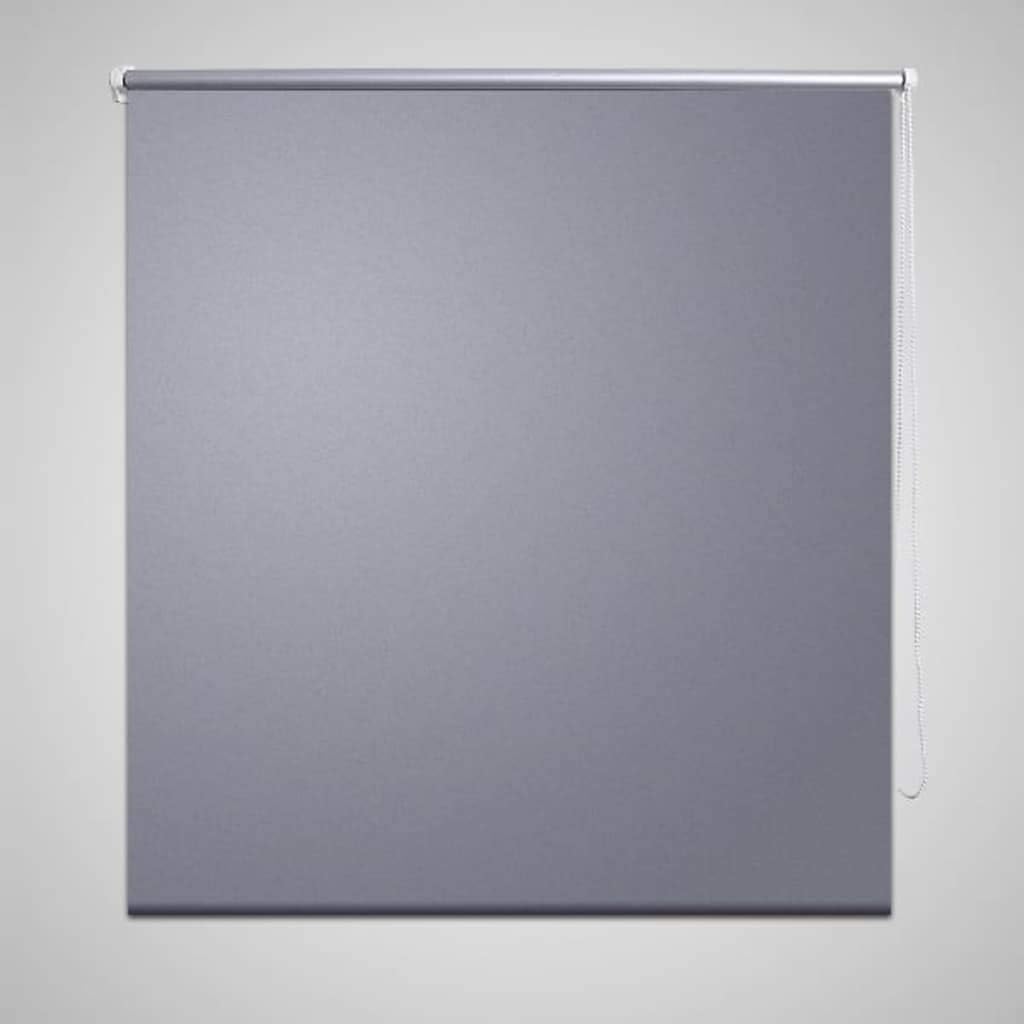 265464 - vidaXL Rul Perde Blackout 160x230 cm Ngjyrë Gri