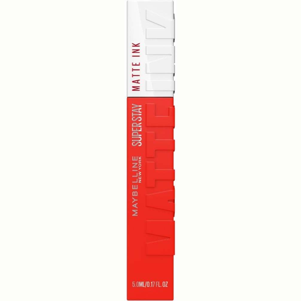 318718 - MAYBELLINE NEW YORK - Buzëkuq Super Stay Matte Ink Spiced Up, 5ml, 16 orë qëndrueshmëri, nuanca: 320 Individualist