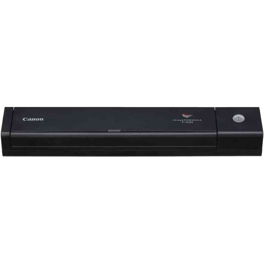 272756 - CANON P-208II Skaner Dokumentesh Mobile imageFORMULA (Ushqyes Duplex DIN A4, 600dpi, 8 faqe/min, ADF 10 fletë, PDF i kërkueshëm, OCR, Plug & Scan, Twain, i zi)