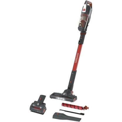 144072 - HOOVER Fshesë me Rrymë pa Tel, me Grykë për Qime Kafshësh Shtëpiake, Rulla e Ndjeshme për Dysheme, Kohë Funksionimi deri në 30 Minuta, Pa Qese, E Pavarur, Kompakte për Ruajtje, Modele HF522SFP