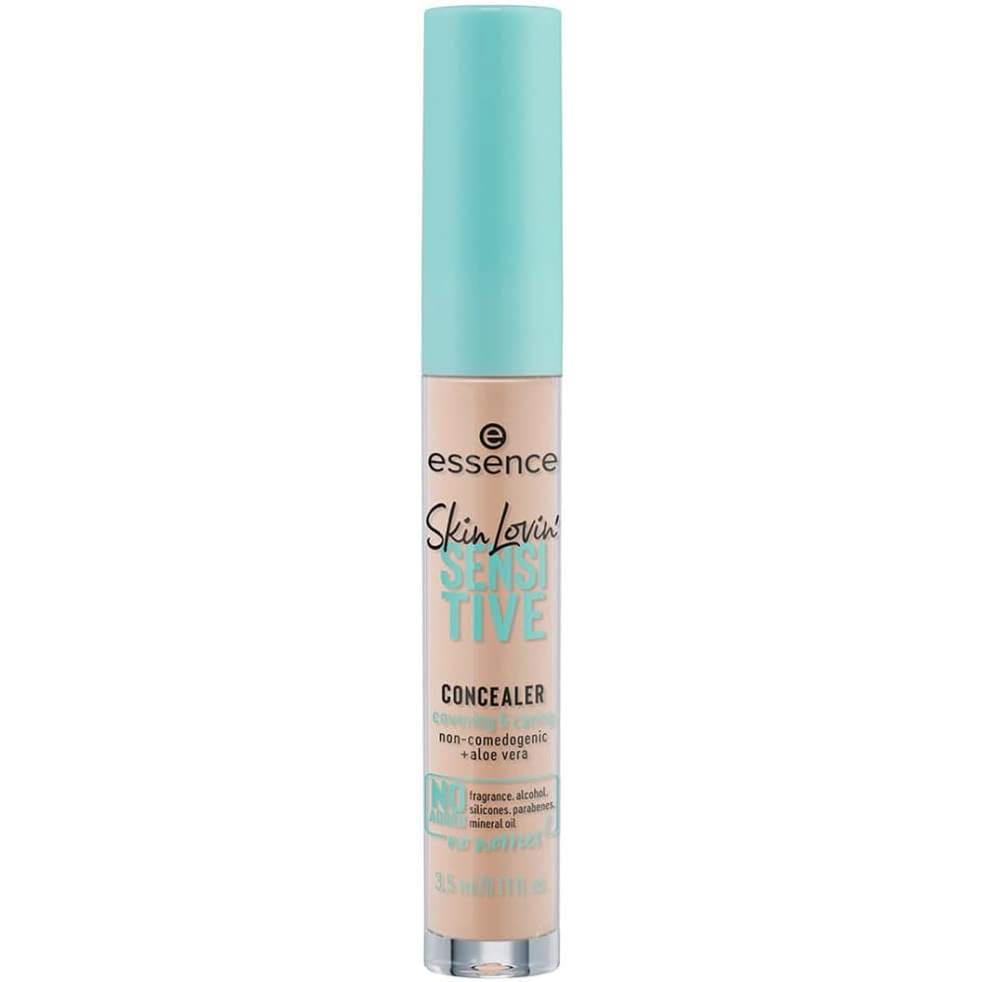322160 - essence cosmetics Skin Lovin' SENSITIVE CONCEALER, Nr. 20 Medium, nudo, 3.5ml, pa aromë, pa alkool, pa silikon