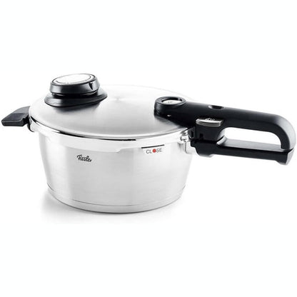 250026 - FISSLER Tenxhere me Presion Vitavit Premium, 2.5 L, Ø 18 cm, prej çeliku inox, 4 nivele gatimi, e pajtueshme me induksionin