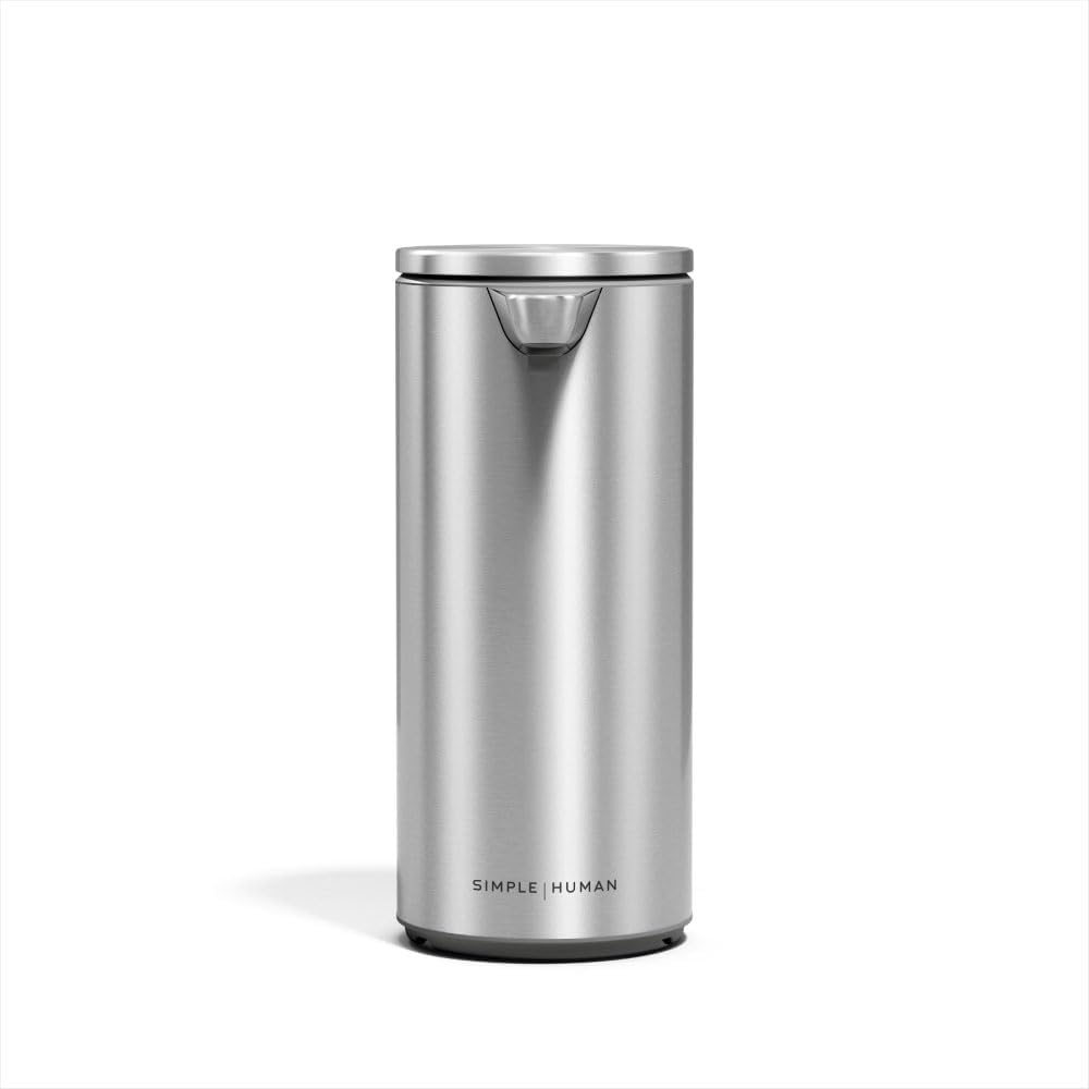 213150 - SIMPLEHUMAN Pompë Sensori, 266ml, Dozator Automatik Sapuni, IP67 Rezistencë ndaj Ujit, Çelik Inoks