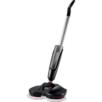 204048 - VILEDA Looper, Mop Elektrik me Spërkatje dhe Bateri, Rezervuar Uji i Integruar, Pastrim i Ndërmjetëm, Seti Përfshin 2 Sfungjerë të Ndryshëm Mikrofibre, Pa Kovë, Paketim Mjedisor