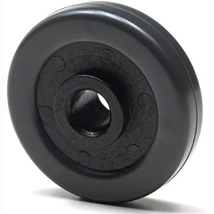 302065 - Foppapedretti 4 rrota gome për Assai, ⌀ 4cm, E zezë
