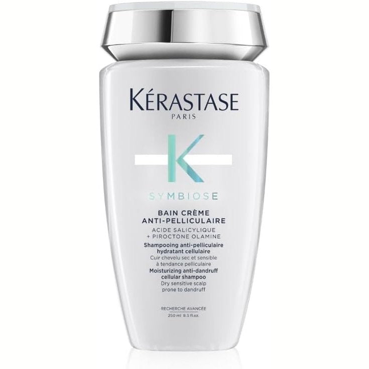 275432 - KERASTASE Symbiose - Shampo Bain Crème Purité - 250 ml - Shampo kundër zbokthit me acid salicilik - Pa silikon - Për lëkurë koke të yndyrshme dhe të ndjeshme