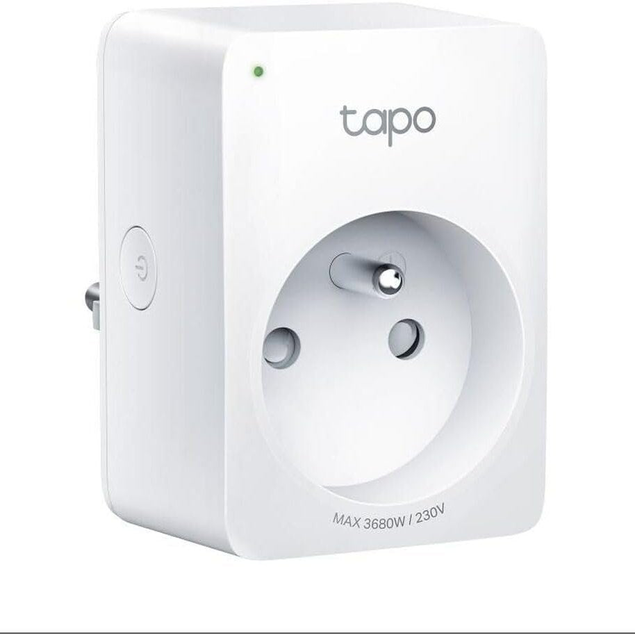 268723 - TAPO Prizë inteligjente Wi-Fi Matter, Gjurmim Energjie, 16 A, Tipi E, e pajtueshme me Apple Home, Alexa dhe Google, Kontrollon Ventilatorët dhe Kondicionerët, Tapo P110M