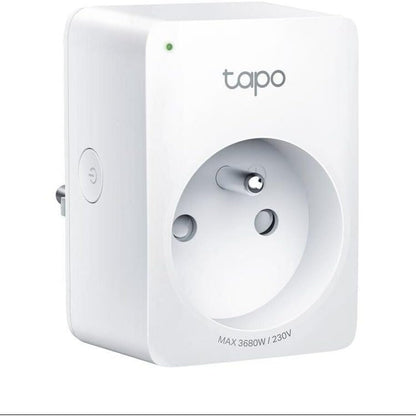268723 - TAPO Prizë inteligjente Wi-Fi Matter, Gjurmim Energjie, 16 A, Tipi E, e pajtueshme me Apple Home, Alexa dhe Google, Kontrollon Ventilatorët dhe Kondicionerët, Tapo P110M