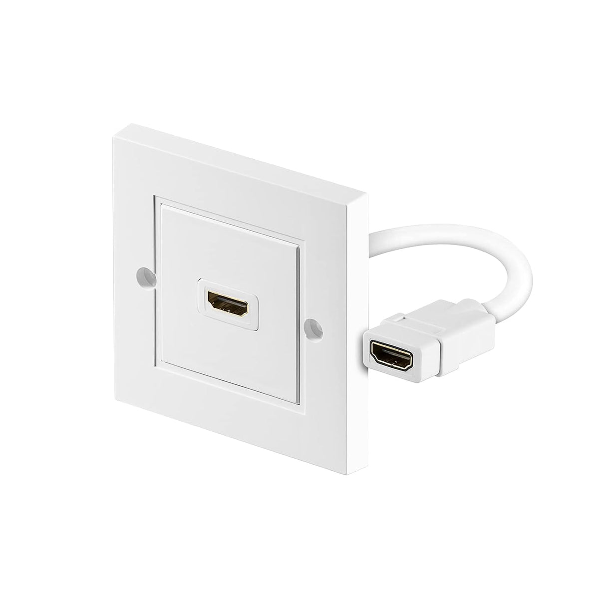 295375 - GOOBAY 51722 - Prizë Muri HDMI Tipi A, e Bardhë