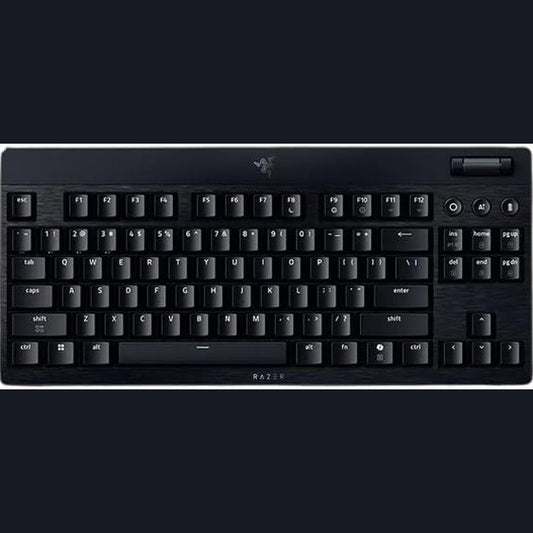 319340 - RAZER Tastierë BlackWidow V4 Tenkeyless HyperSpeed Low Profile, pa tel, HyperSpeed Wireless & BT, Ndërrim i Hot-Swap, Çelës Portokalli, Paraqitje Gjermane
