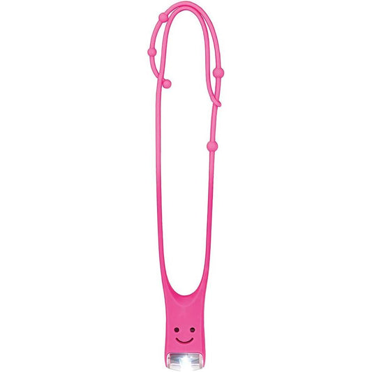 131466 - MOISIU Llambë e Leximit Multifunksionale për Fëmijë, Drita e Leximit Rozë, Materiali Silikoni, Përdorueshme si Fener për Shpatullë