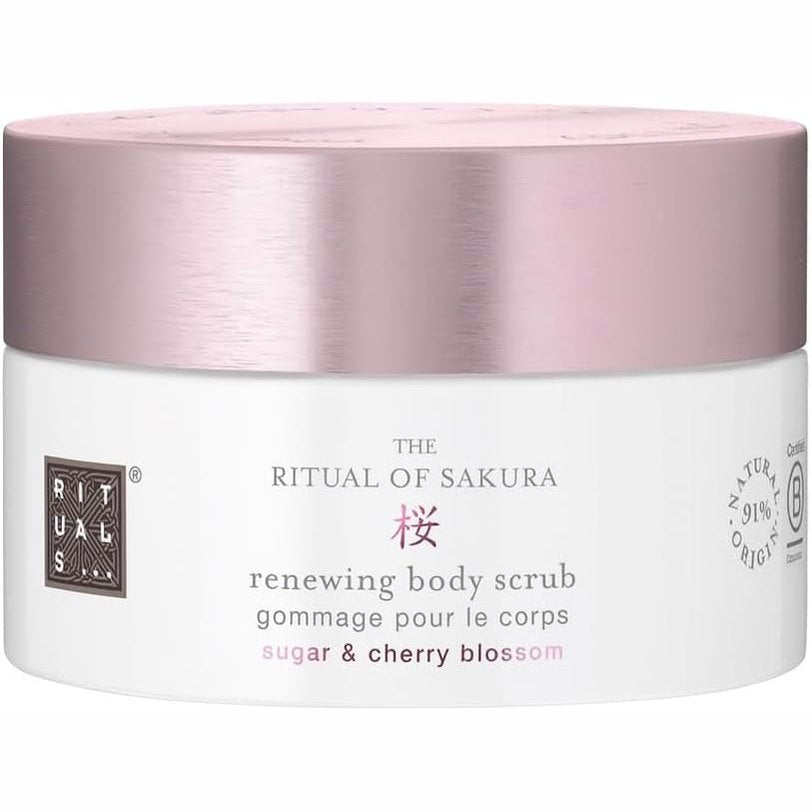 275408 - RITUALS The Ritual of Sakura Skrab për Trupin, 125 g, me sheqer dhe lule qershie