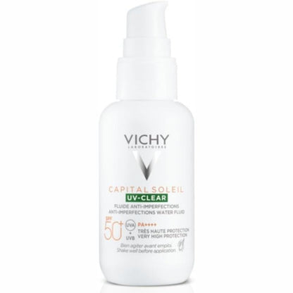 336249 - VICHY Capital Soleil UV-Clear, Mbrojtje nga dielli kundër njollave, 40 ml