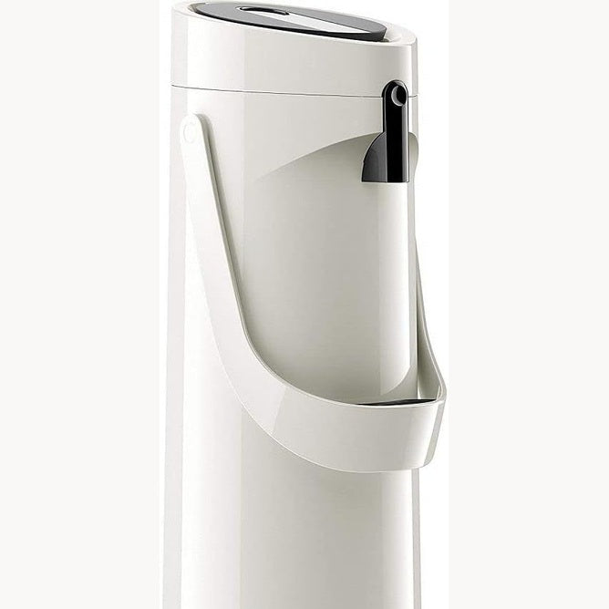 183868 - EMSA GMBH Termos Ponza ISO 515707, Kapacitet 1.9L, Inoks Çelik, Dimensionet 17 x 16.5 x 39 cm, Ngjyra e Bardhë