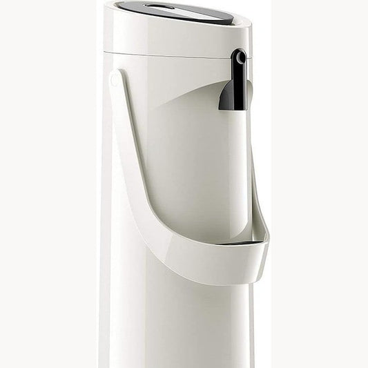 255619 - EMSAGMBH 515707 Ponza ISO Termos Shishe 1.9 l, Çelik Inoks, 17 x 16.5 x 39 cm, i Bardhë