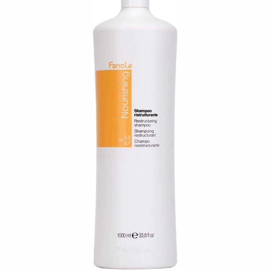 303459 - FANOLA Shampo Ristrukturuese për Flokë të Thatë dhe të Çrregullt - Ushqyes - 1000 ml