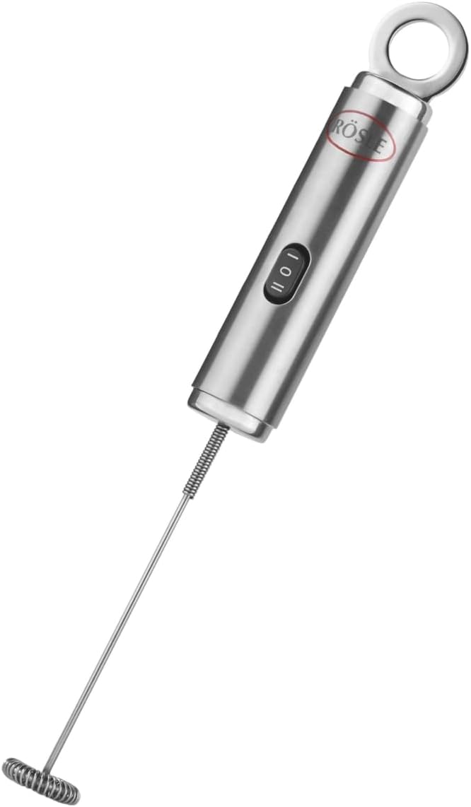 256037 - RÖSLE Shkumëzues shumëfunksional, Elektrik, 2 cilësime shpejtësie, Çelik inox 18/10, Argjend/i zi
