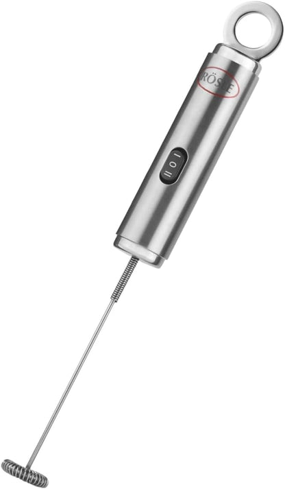 256037 - RÖSLE Shkumëzues shumëfunksional, Elektrik, 2 cilësime shpejtësie, Çelik inox 18/10, Argjend/i zi