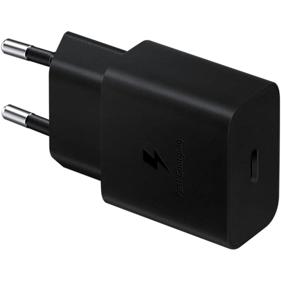 269151 - SAMSUNG Adaptues i shpejtë karikimi 15 vat USB Type-C, karikues me kabllo të dhënash, i zi