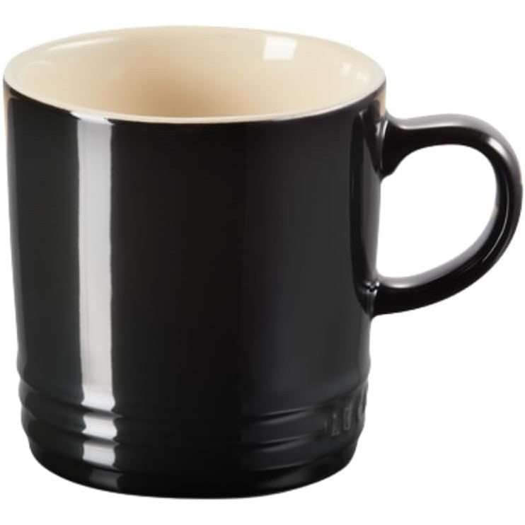 223392 - LE CREUSET Filxhan për kapuçino 200 ml, i zi me shkëlqim, 70303201400099