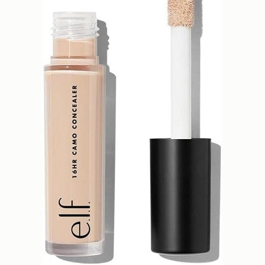 312241 - ELF Korrektor Kamuflazh 16HR, Mbulim i plotë dhe me pigment të lartë, Përfundim mat, Neutral mesatar, 6 mL (0.203 fl oz)